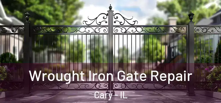 Wrought Iron Gate Repair Cary - IL